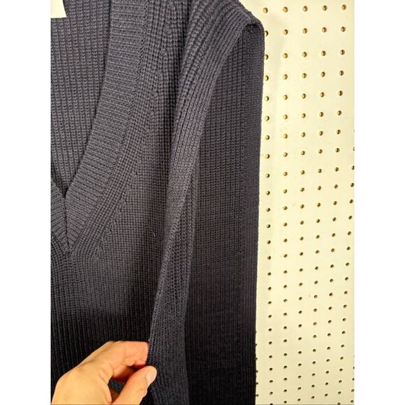 COS oversized open side sweater vest size M - Picture 5 of 6